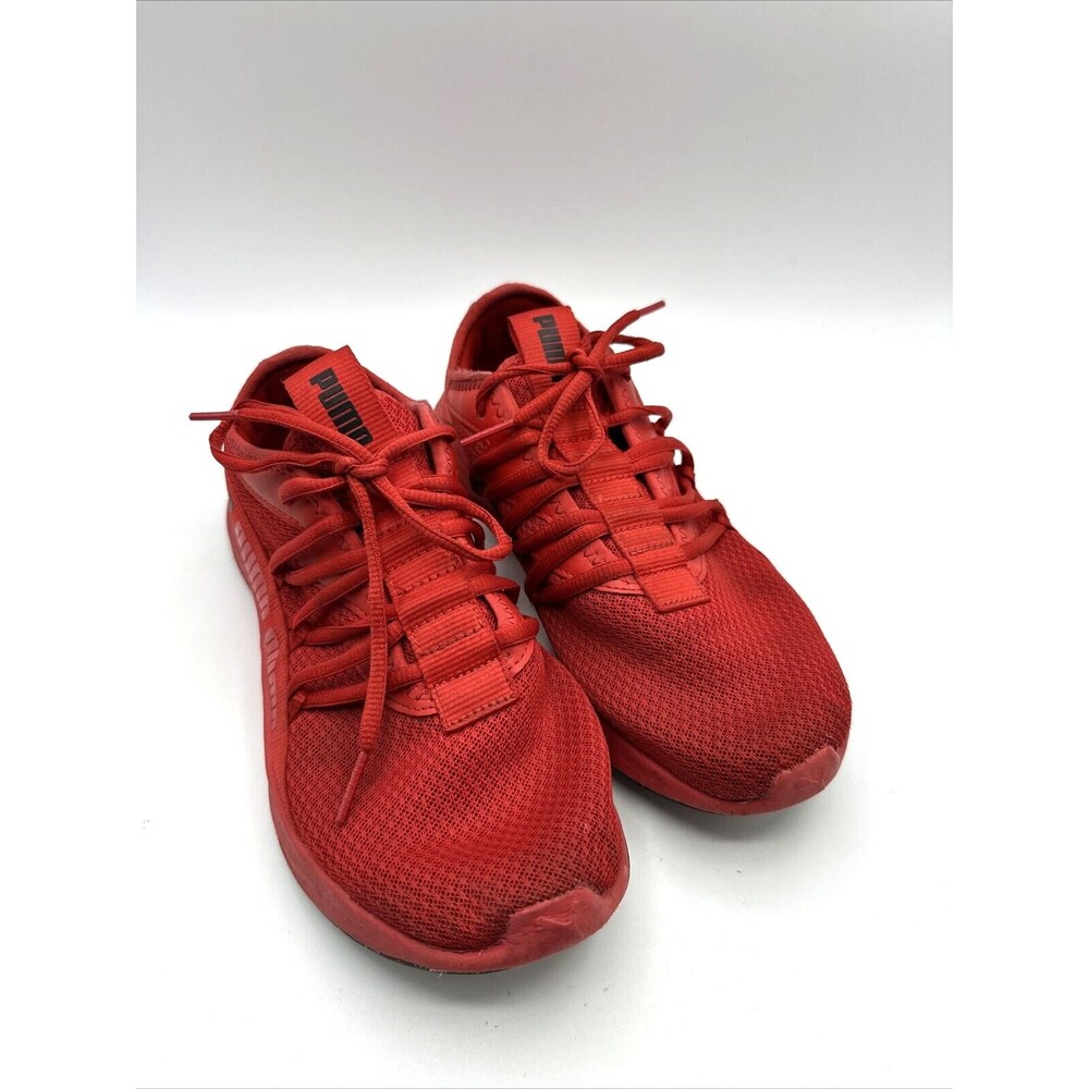 Puma Star Vital Radiate Boys (Big Kids) Size 6C Red Shoes Sneakers Running
